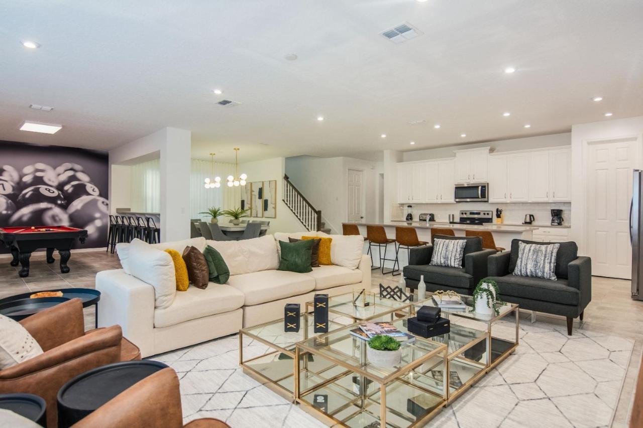 Brand New 9 Bedrooms House With Private Pool, Star Wars Game Room, Theme Rooms And Lake View Sa2145 Kissimmee Ngoại thất bức ảnh
